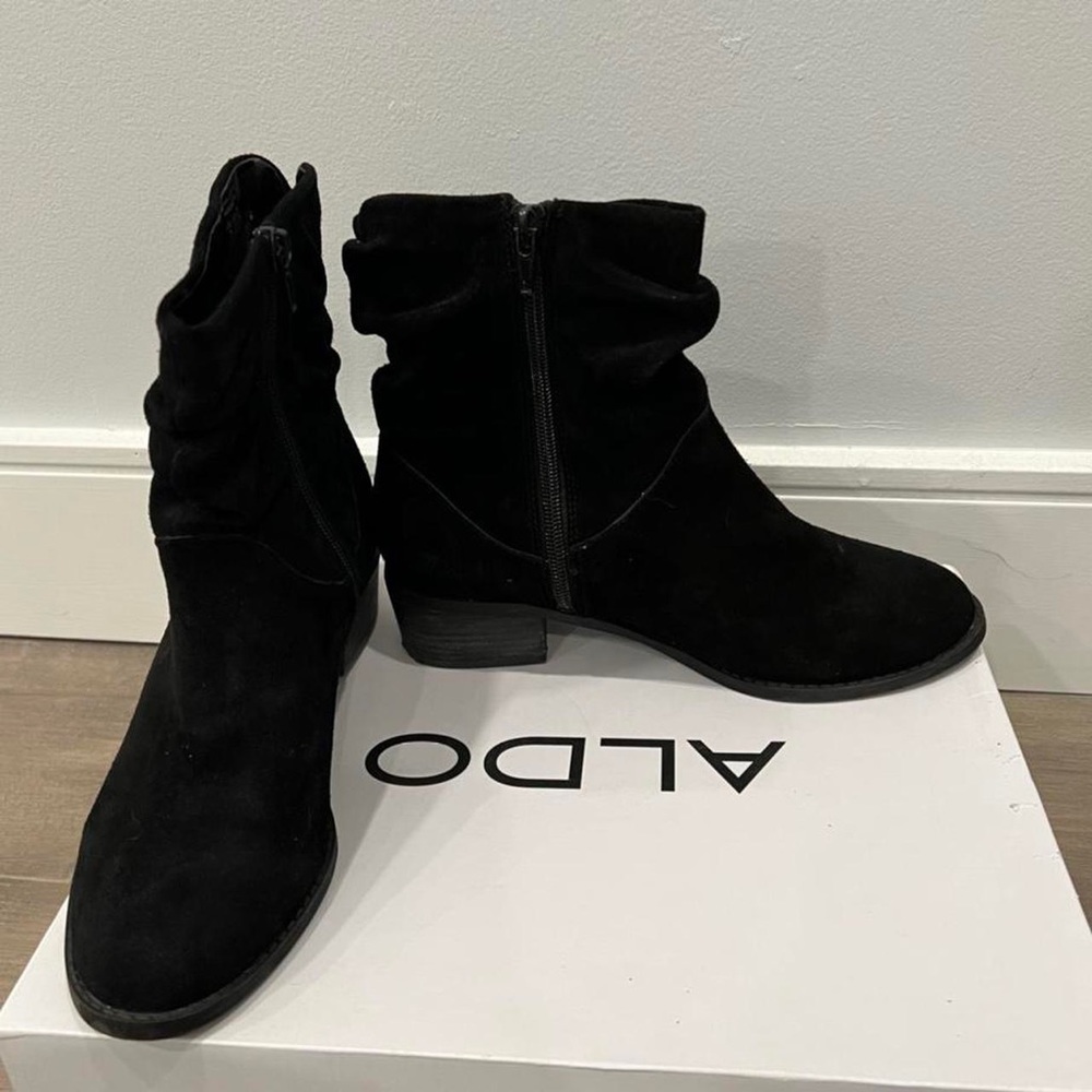 ALDO ANKLE BOOTS - Perfect fall suede boots